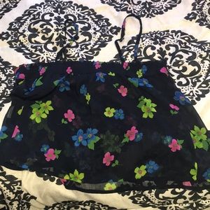 Floral Hollister top